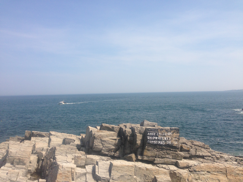 This was taken at the Portland Head Light lighthouse in Portland, Maine.